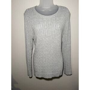 Croft & Barrow Cable Knit Sweater - Size M